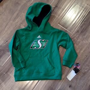 Brand new kids Saskatchewan Riders sweater
